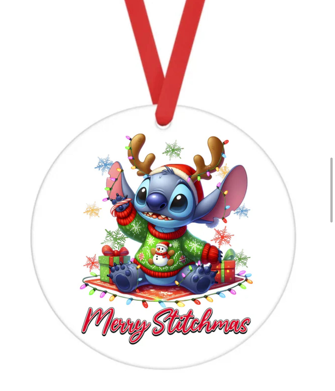 Ceramic Ornament • Stitchmas