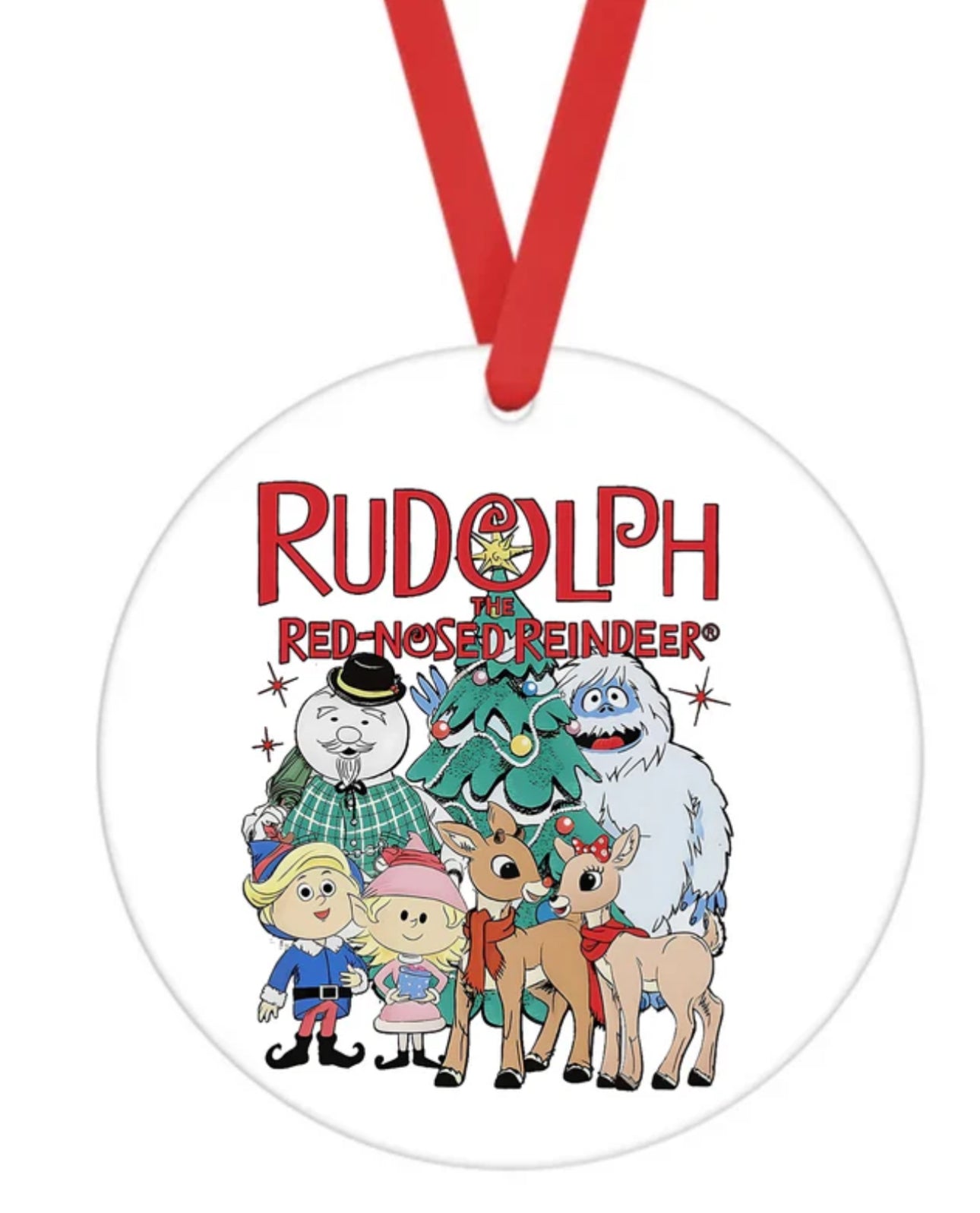 Ceramic Ornament • Rudolph