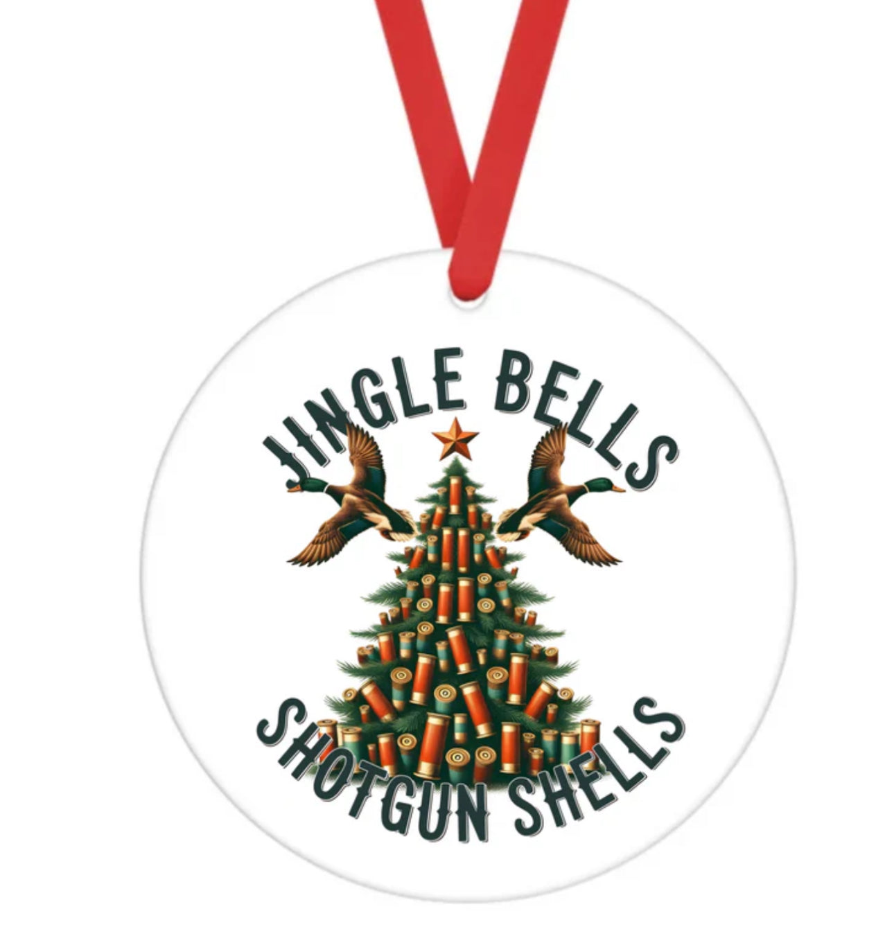 Ceramic Ornament • Shot Gun Shells