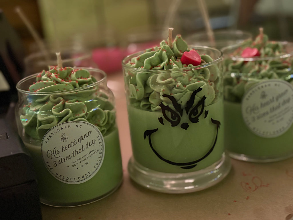 Grinch • Themed Candle