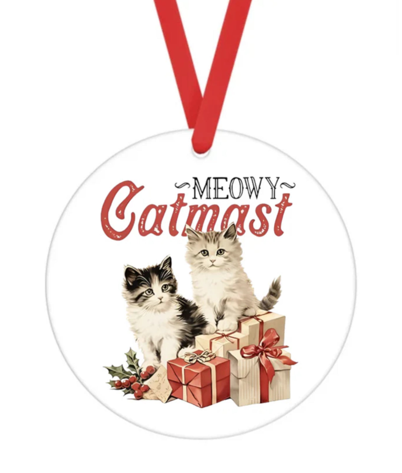 Ceramic Ornament • Cat