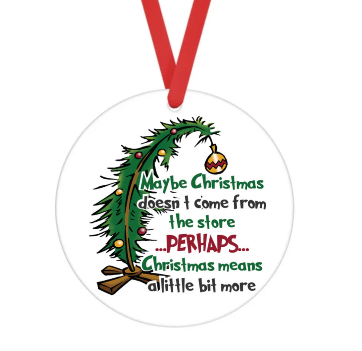 Ceramic Ornament • Grinch Tree