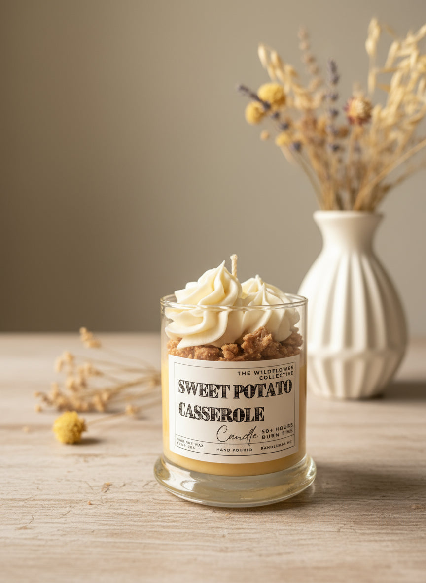 Sweet Potato Casserole • Themed Candle