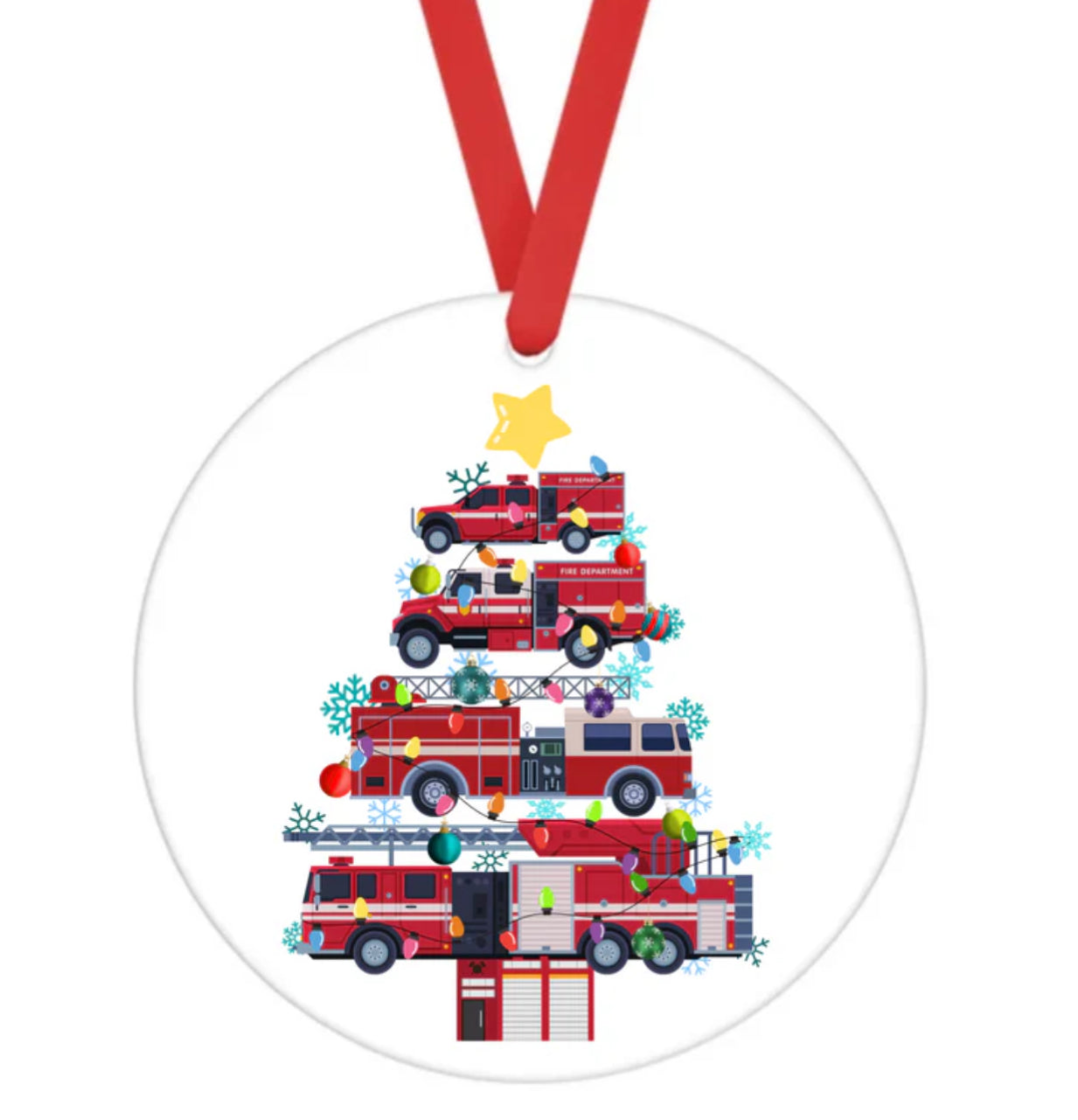 Ceramic Ornament • Fire Fighters